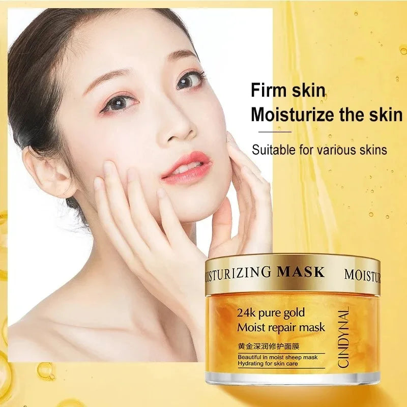 24K Golden Face Cream Collagen Moisturizer