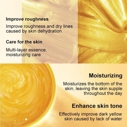 24K Golden Face Cream Collagen Moisturizer