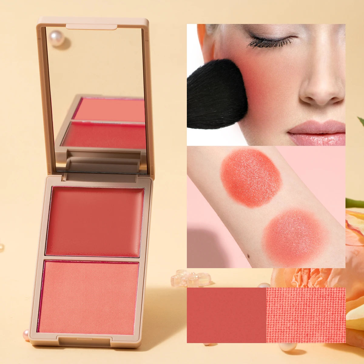 Creme & Powder Blush Duo