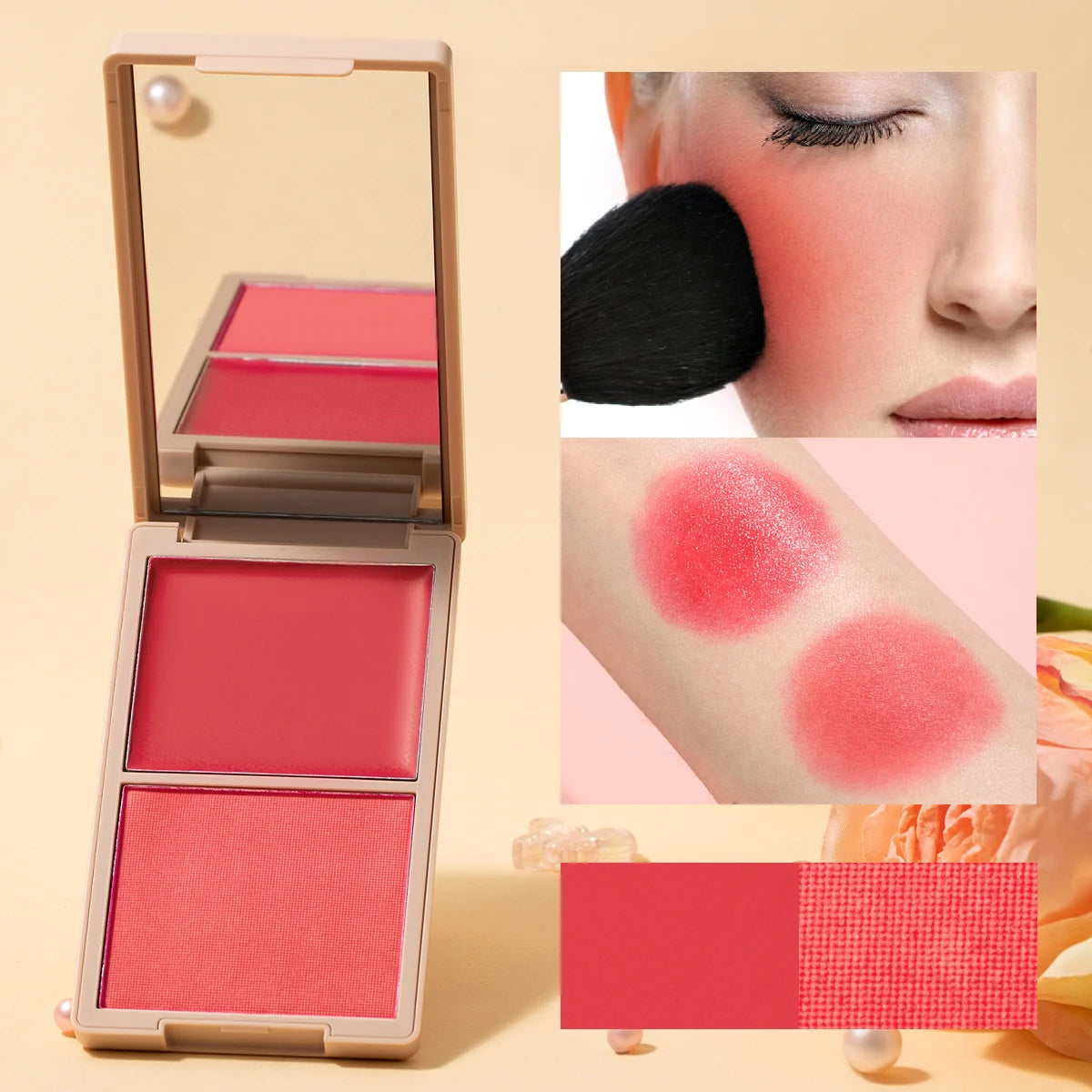 Creme & Powder Blush Duo