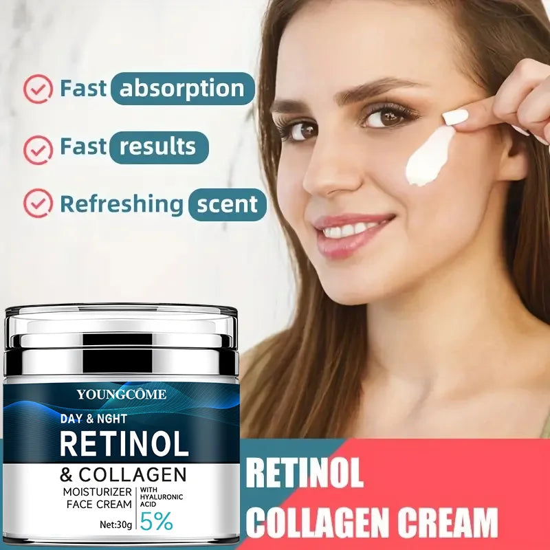 Retinol Collagen Cream with Hyaluronic Acid