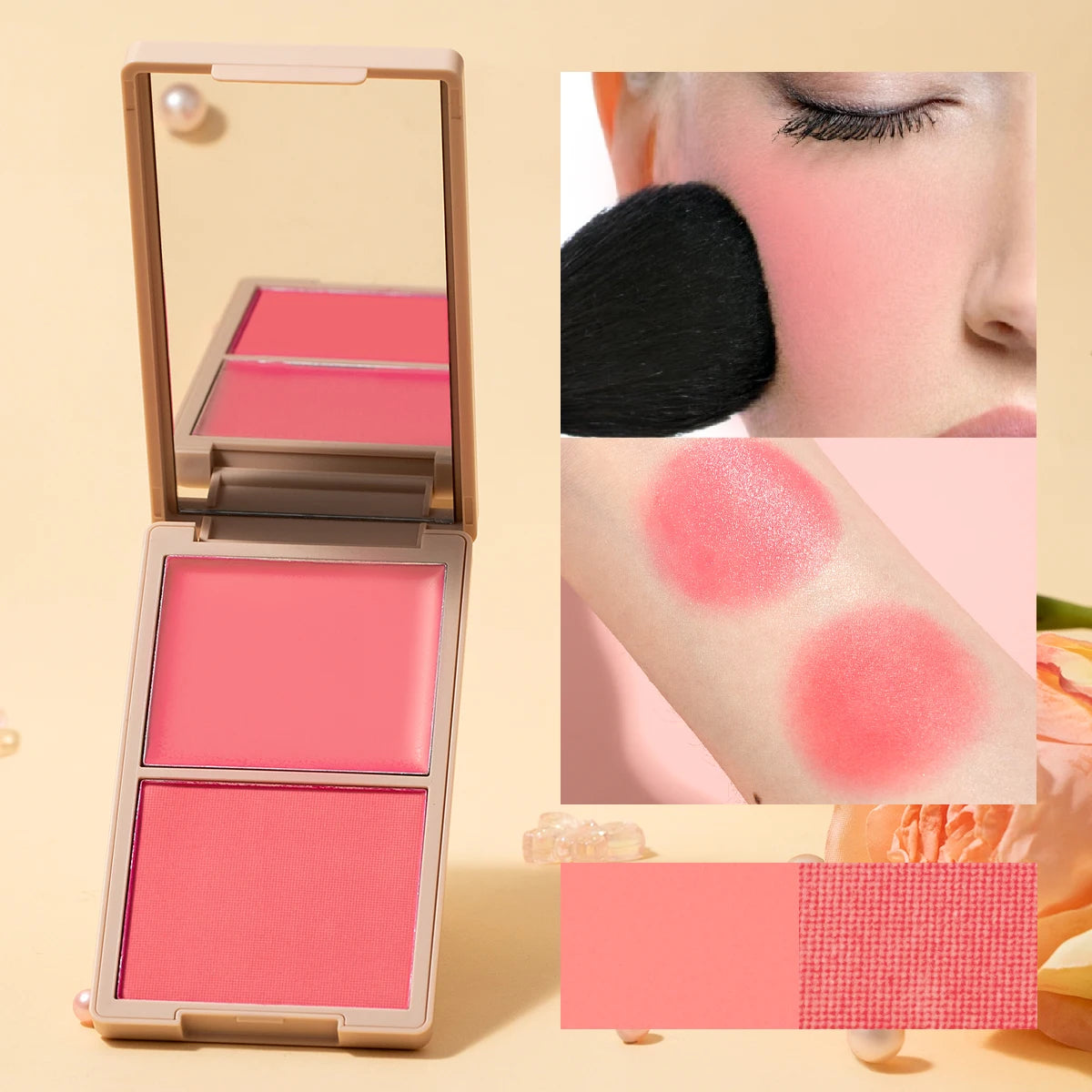 Creme & Powder Blush Duo