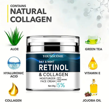 Retinol Collagen Cream with Hyaluronic Acid